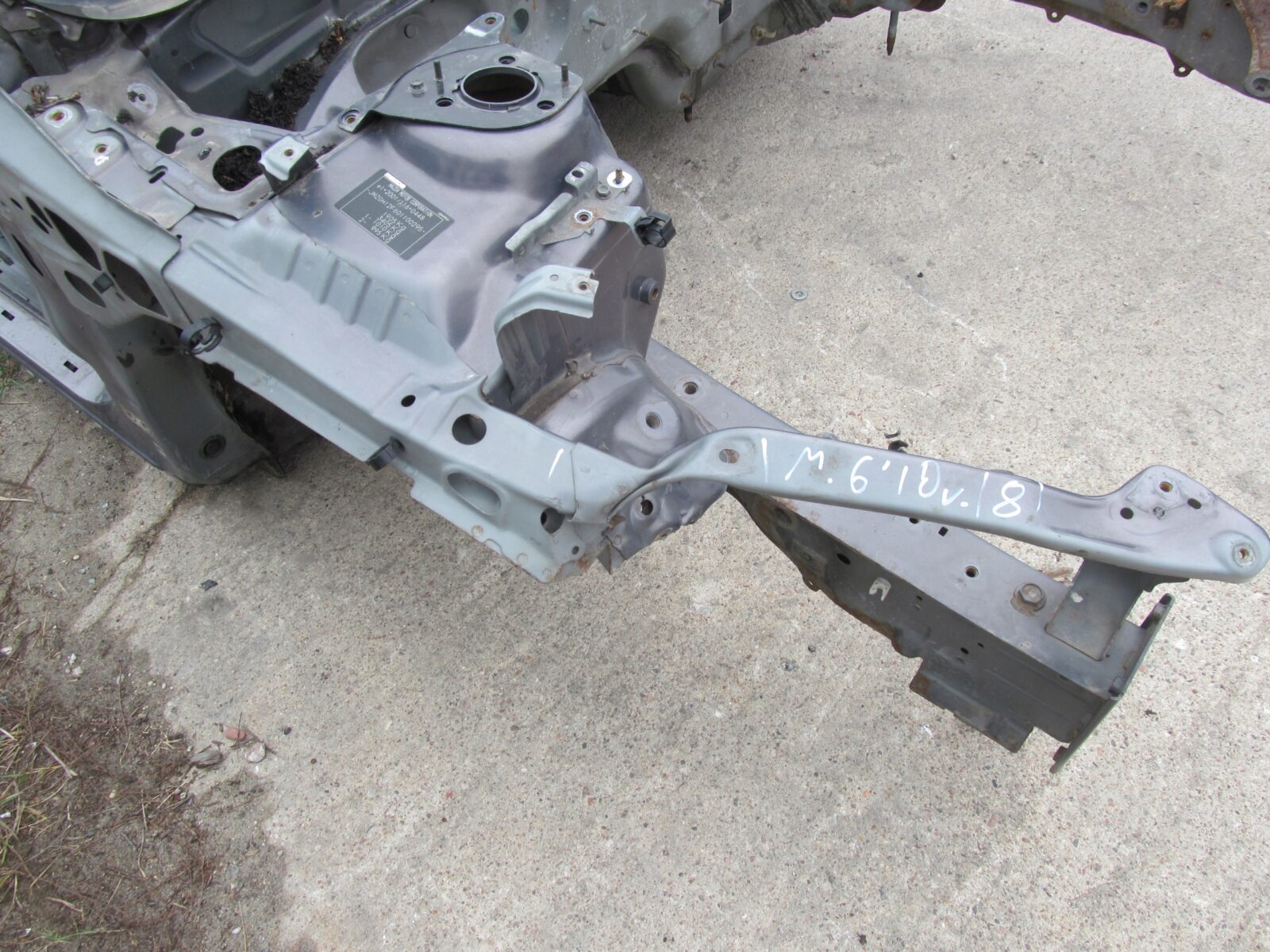 Mazda 6 II Gh 2007-2012r Sedan Podłużnica Okular