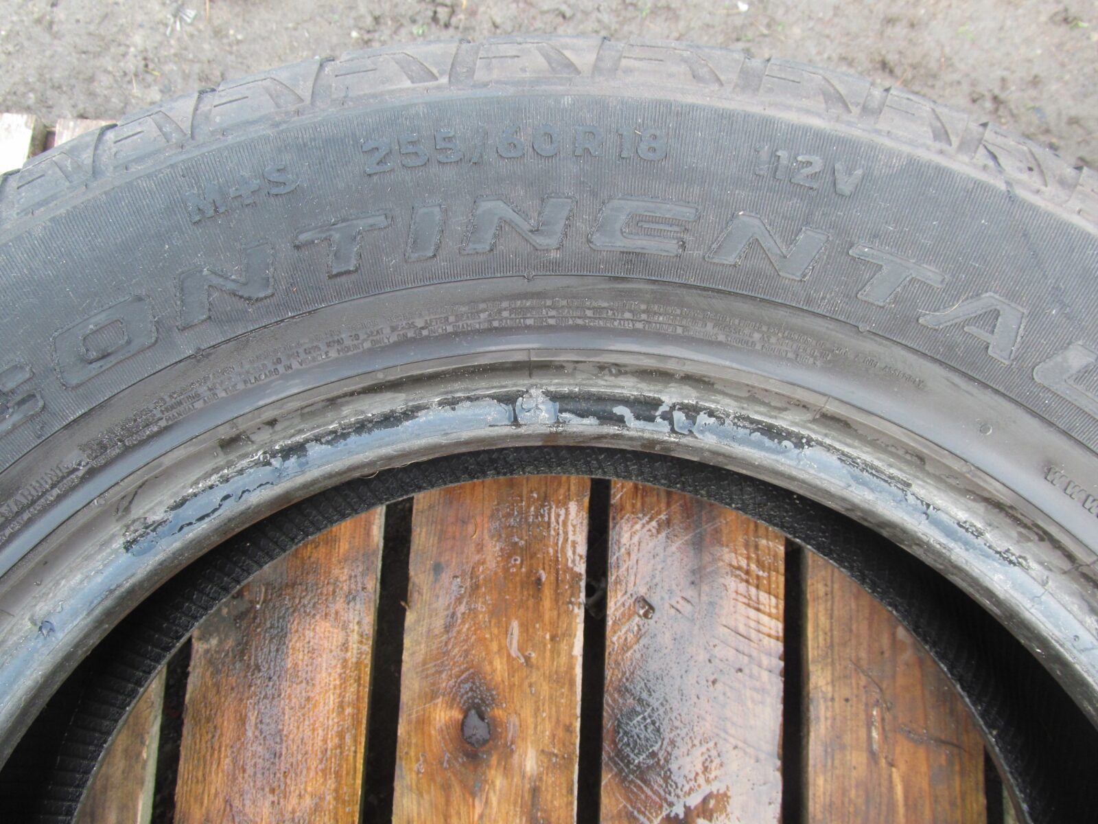 Opony (4SZT.) Continental Cross Contact 255/60r18 Dot 0613 - obrazek 4
