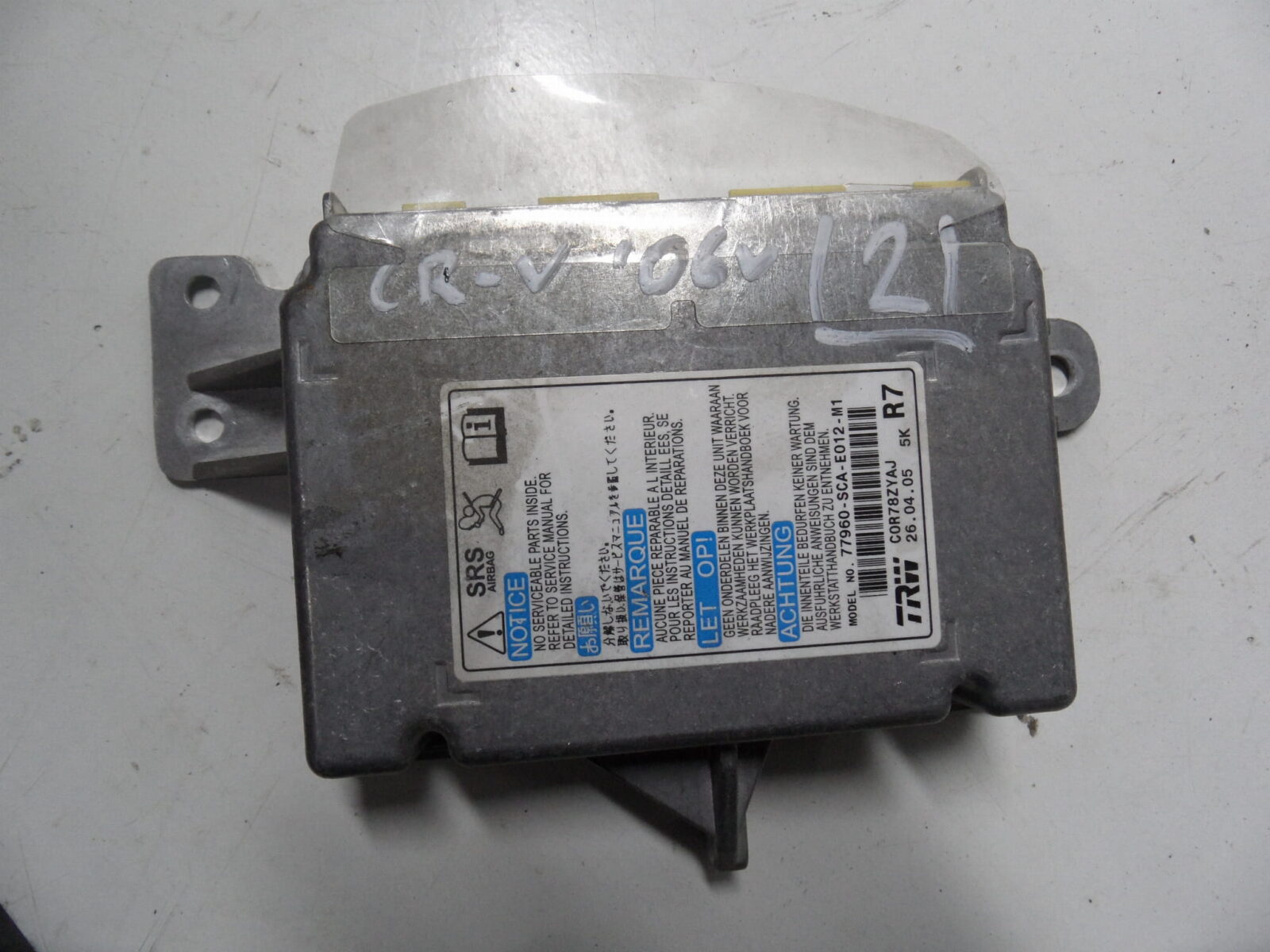 Honda Cr-V II 2006r Sensor Poduszek 77960-Sca-E012-M1