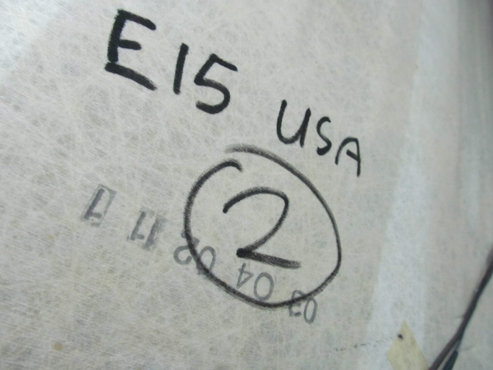 Toyota Corolla E15 Podsufitka (USA)
