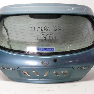Nissan Almera N16 2003 Klapa Tylna Spoiler Szyba