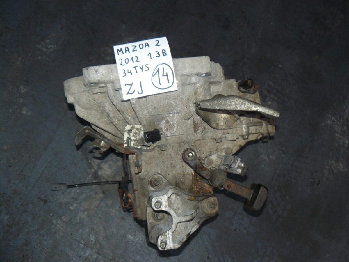 Mazda 2 2012r 1.3b Zj Skrzynia Biegów Przebieg 34 Tys Mil