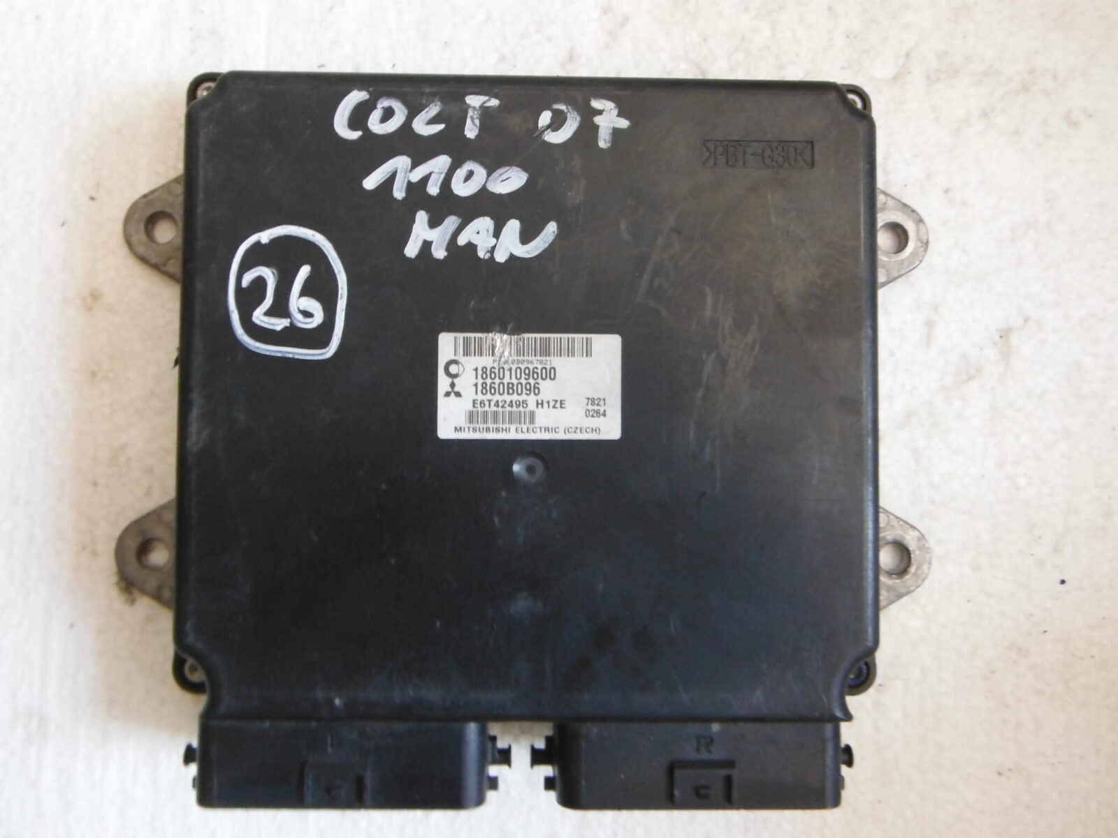 Mitsubishi Smart Sterownik Silnika 1860109600 1860b096 E6t42495 H1ze