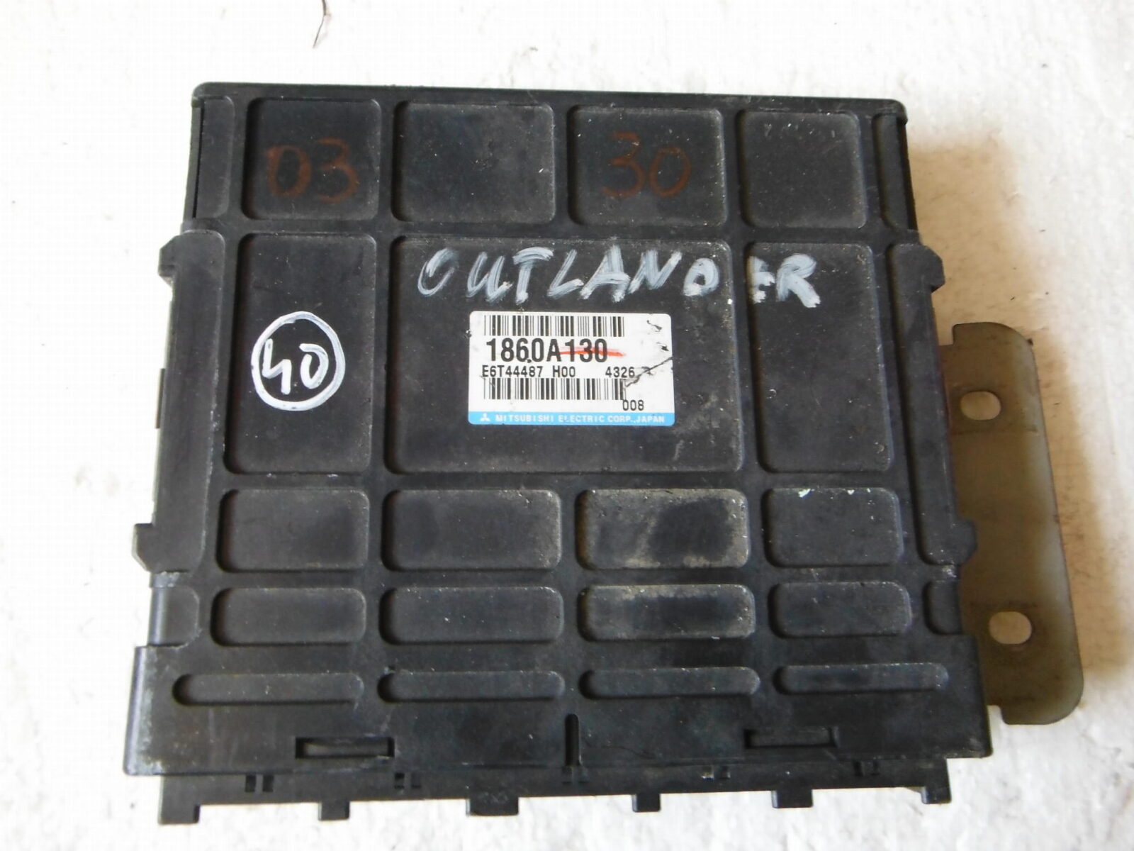 Mitsubishi Outlander Komputer 1860a130 E6t44487 H00