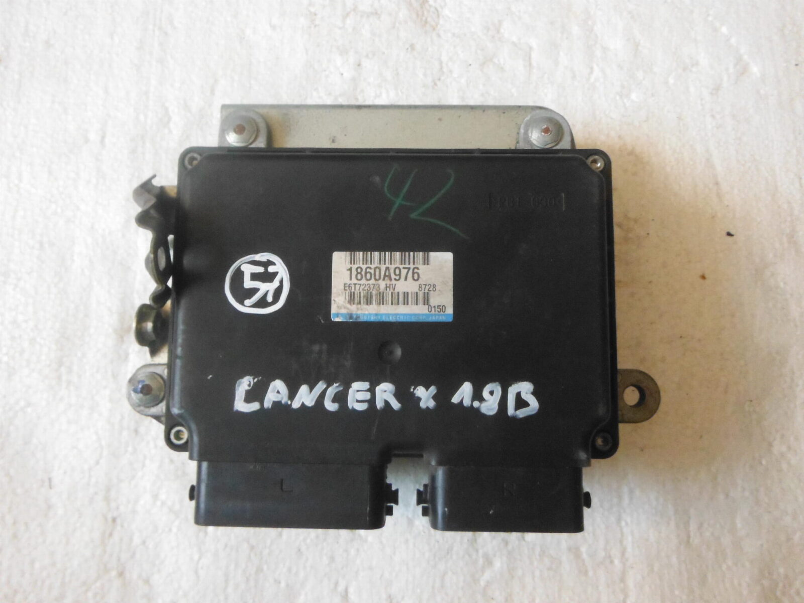 Mitsubishi Lancer 1,8i Komputer Silnika 1860a976 E6t72373 Hv 8728
