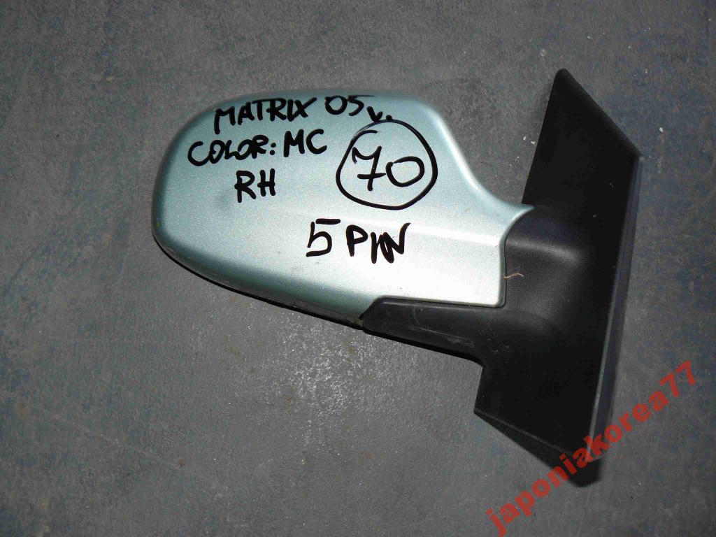 Hyundai MatrIX 2005r Lusterko Prawe Kołor Mc