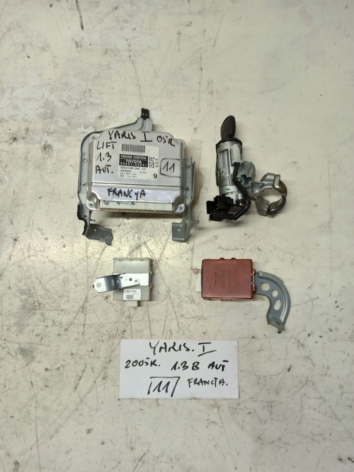 Toyota Yaris 2005r 1,3 B Aut Komputer Silnika