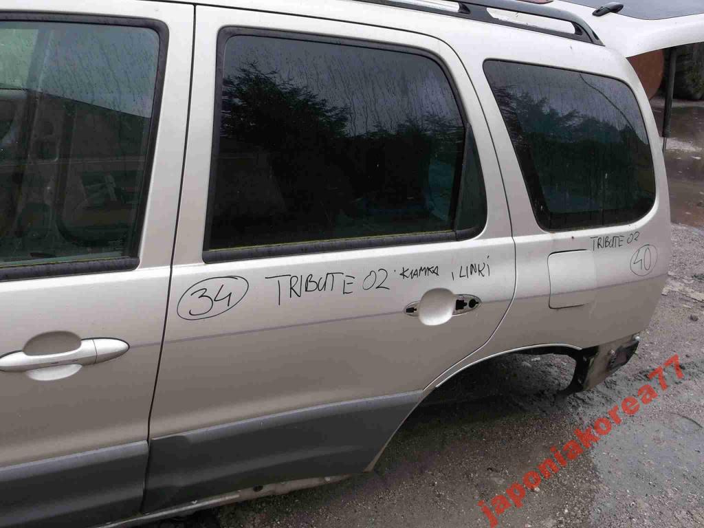 Mazda Tribute 2002r Drzwi Lewe Tylne