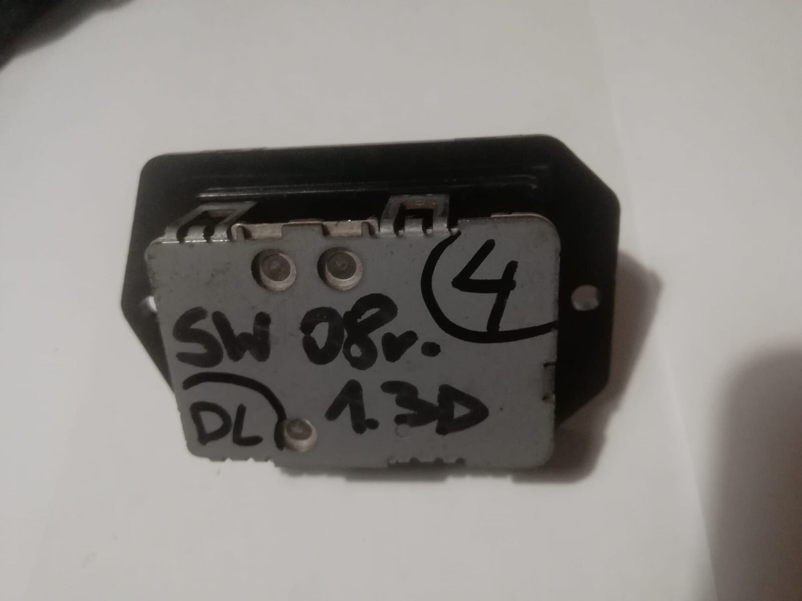 Suzuki Swift Mk6 Rezystor Nagrzewnicy