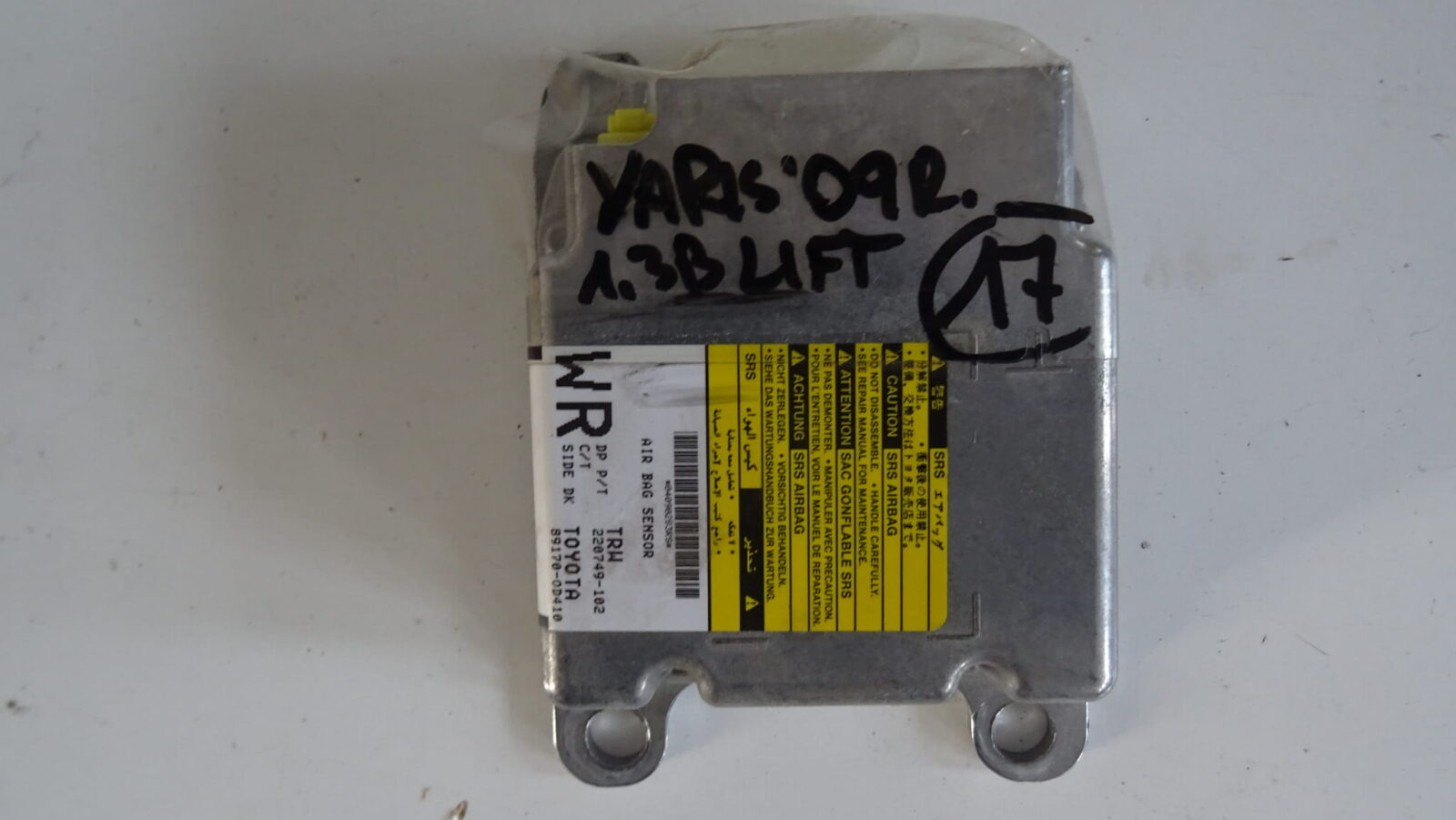 Toyota Yaris II Sensor Poduszek Powietrznych 89170-0d410