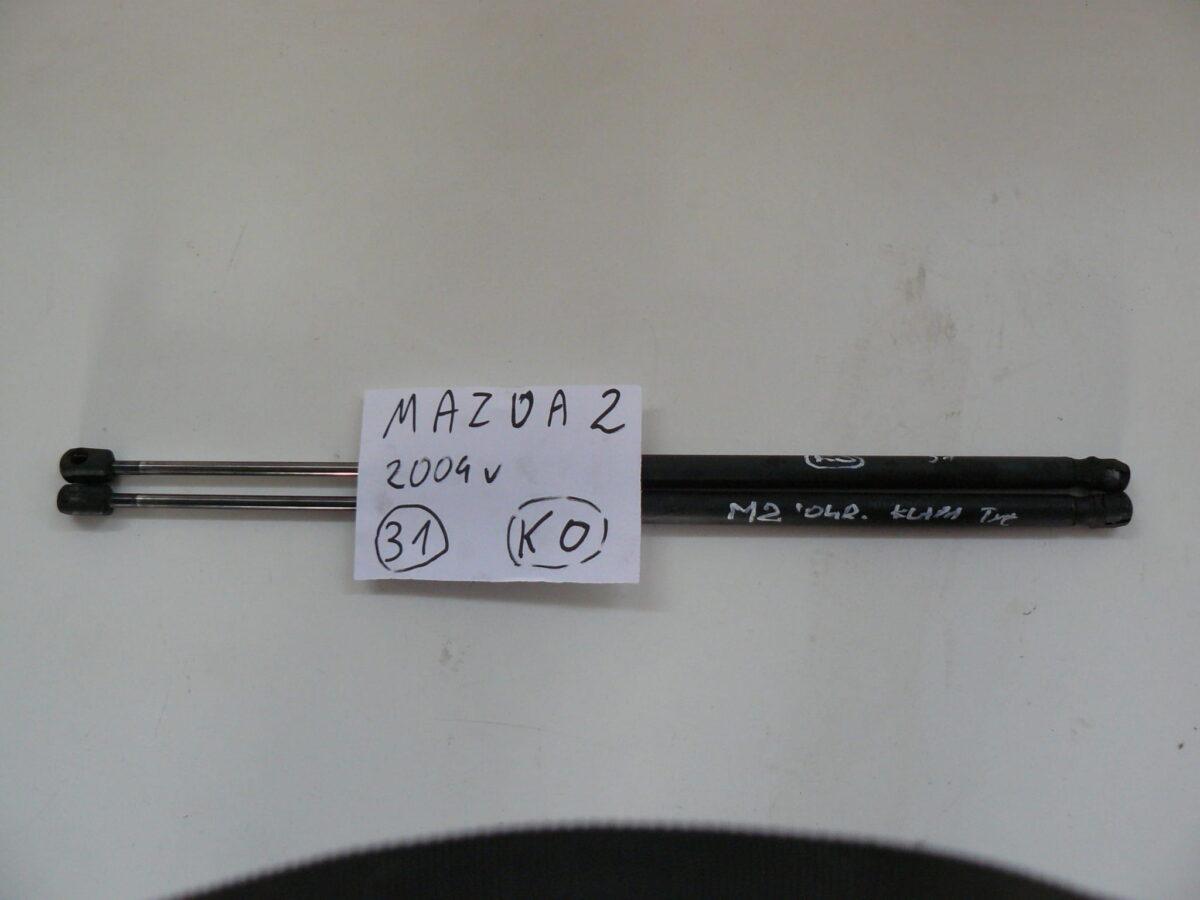 Mazda 2 2004r Siłowniki Klapy Tył Teleskopy