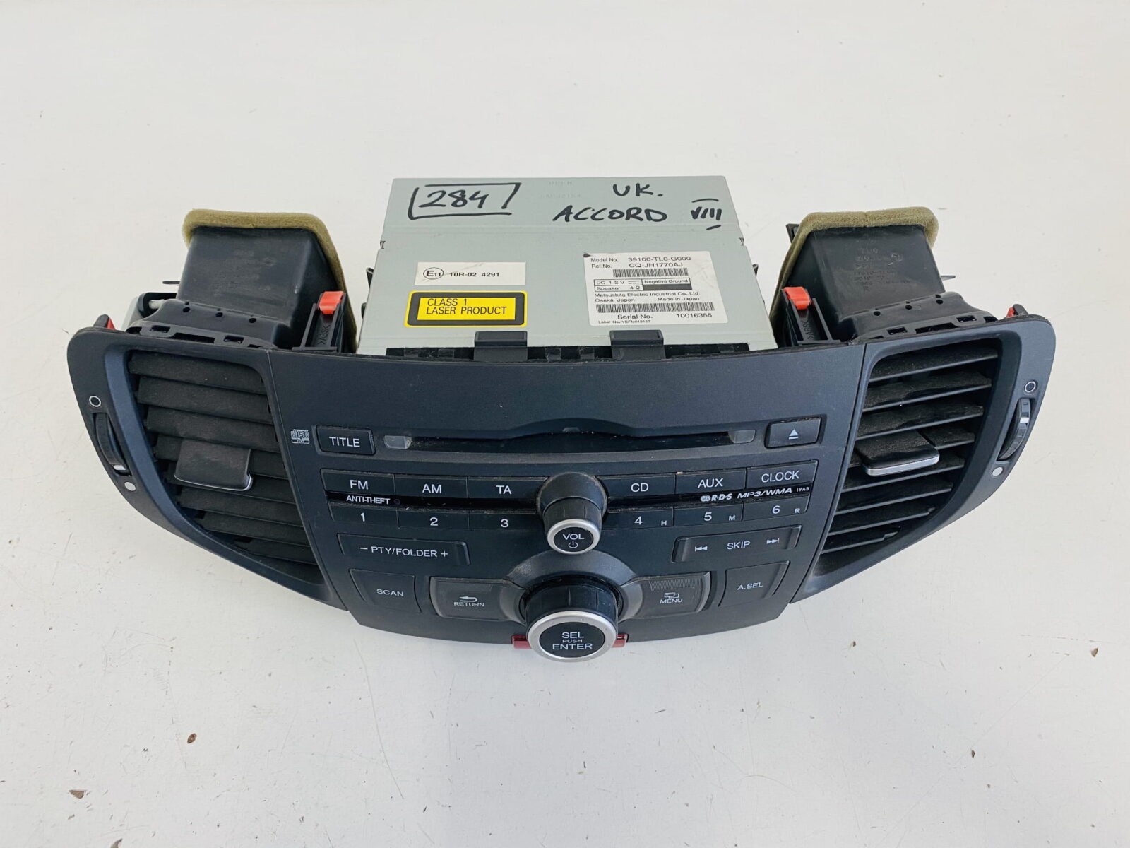 Honda Accord VIII Radioodtwarzacz 39100-Tl0-G000