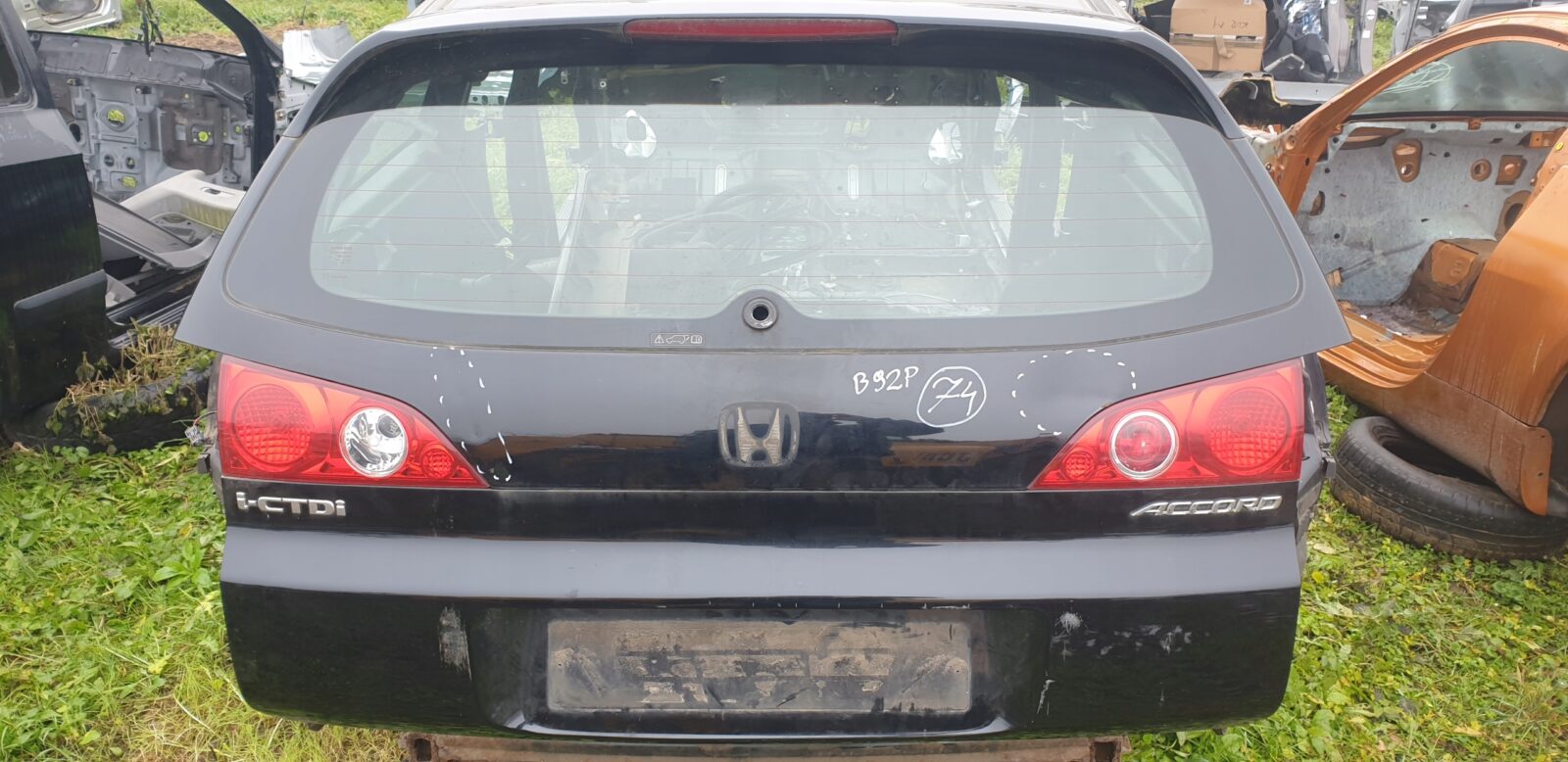 Honda Accord VII 2005r Kombi Klapa Szyba Bagażnika