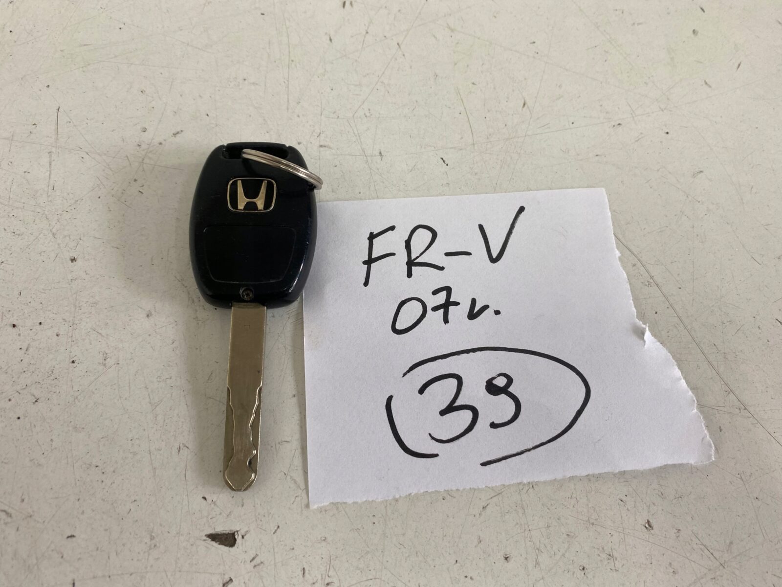 Honda Fr-V Accord Kluczyk