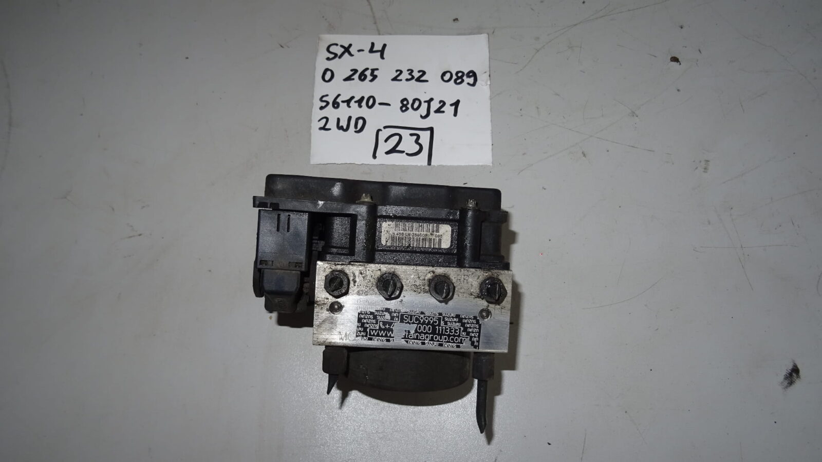 Suzuki Sx4 Pompa Abs 0265232089 56110-80j21