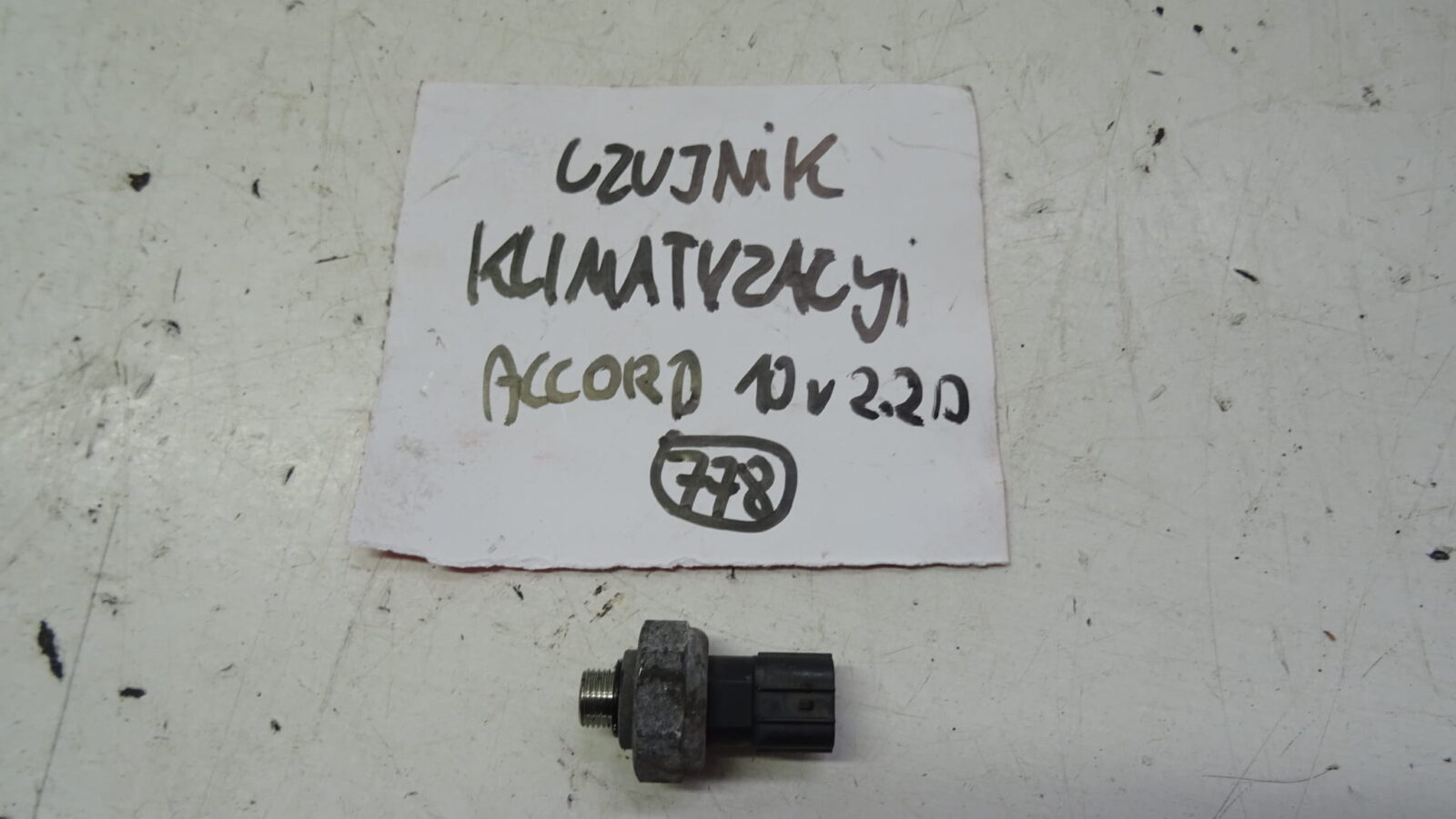 Honda Accord VIII Czujnik Klimatyzacji