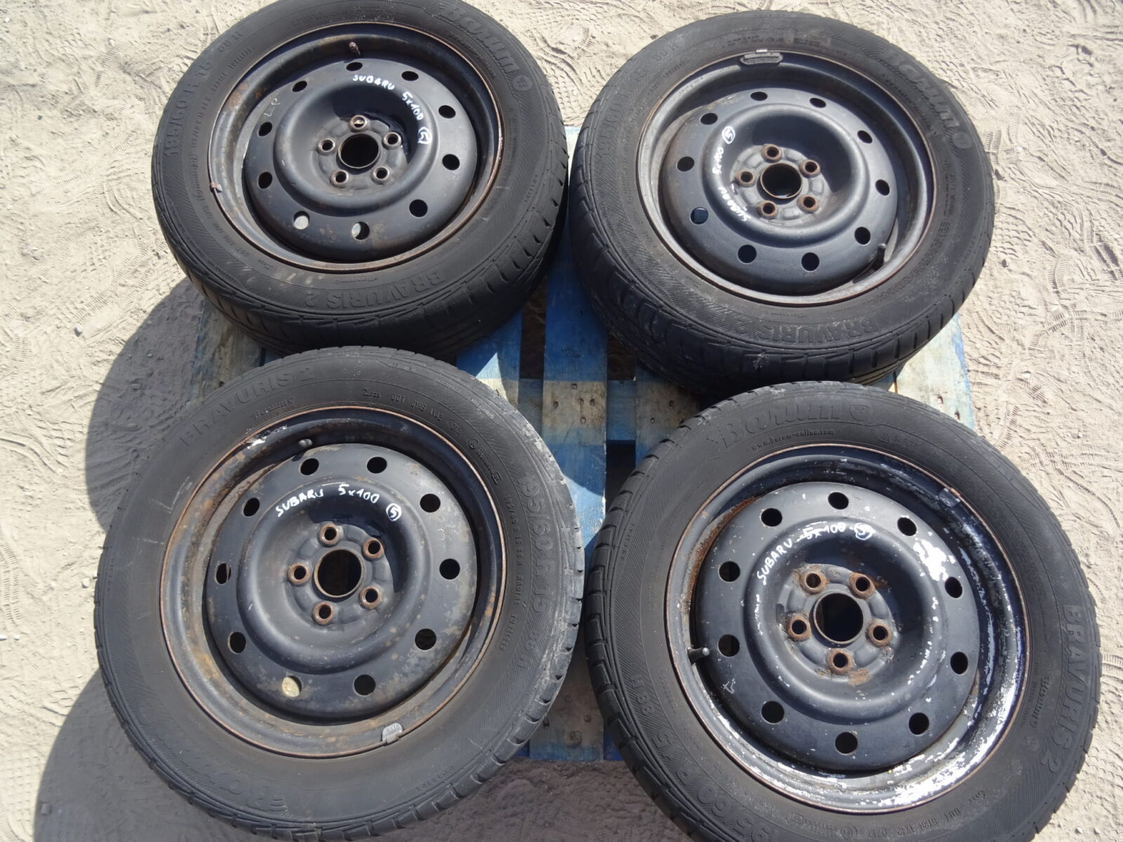 Subaru Forester Outback Felgi 5x100 195/60r15