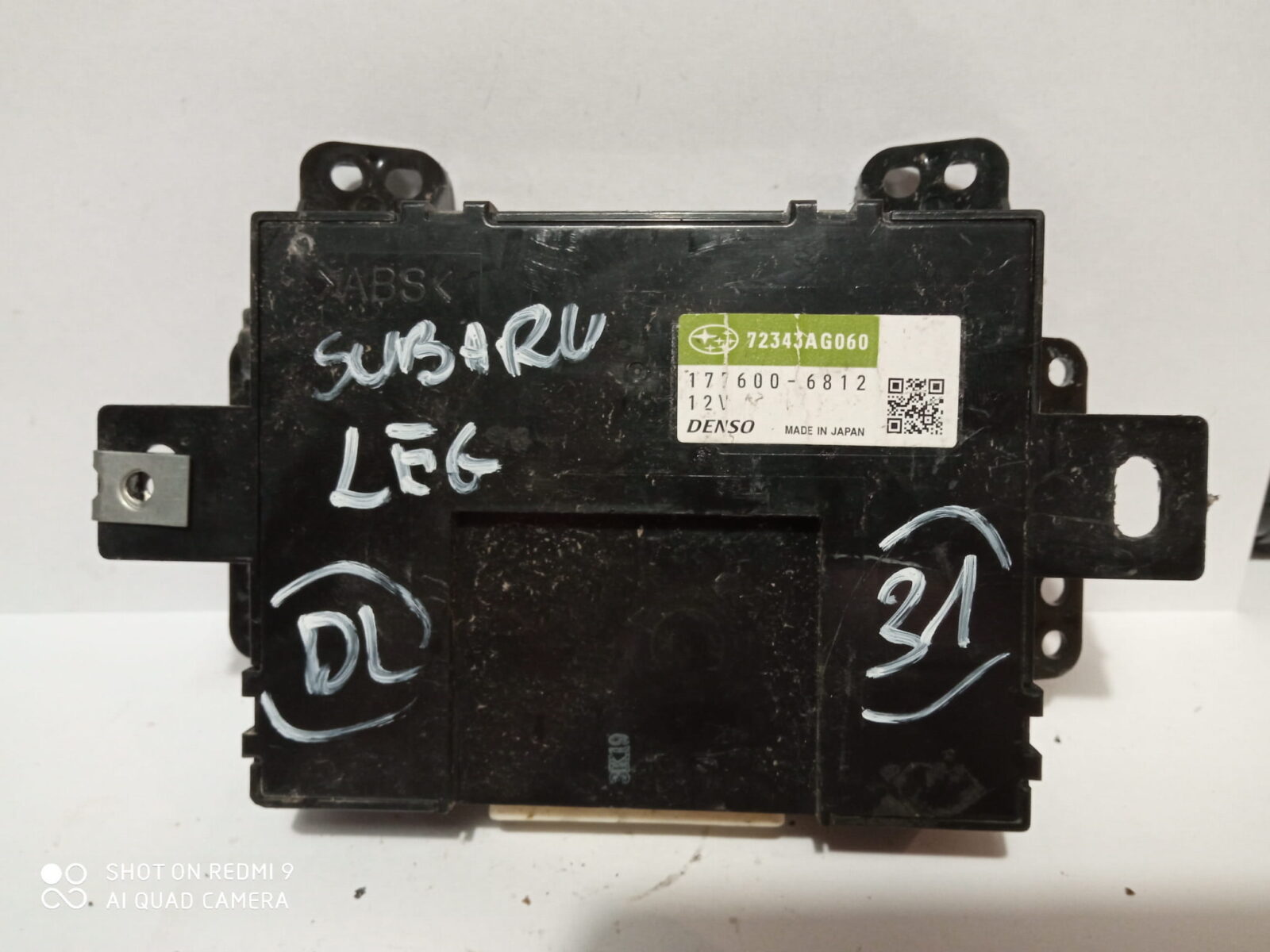 Subaru Legacy IV Moduł Nagrzewnicy 72343ag060