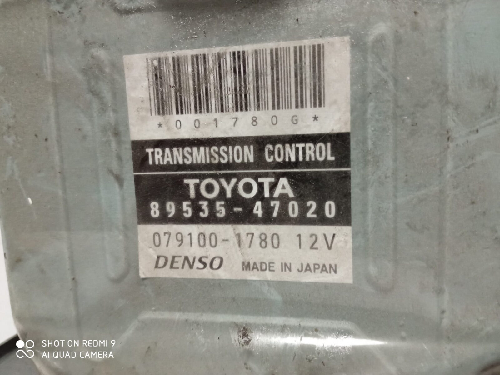 Toyota Prius Moduł Sterownik Skrzyni 89535-47020 - obrazek 2