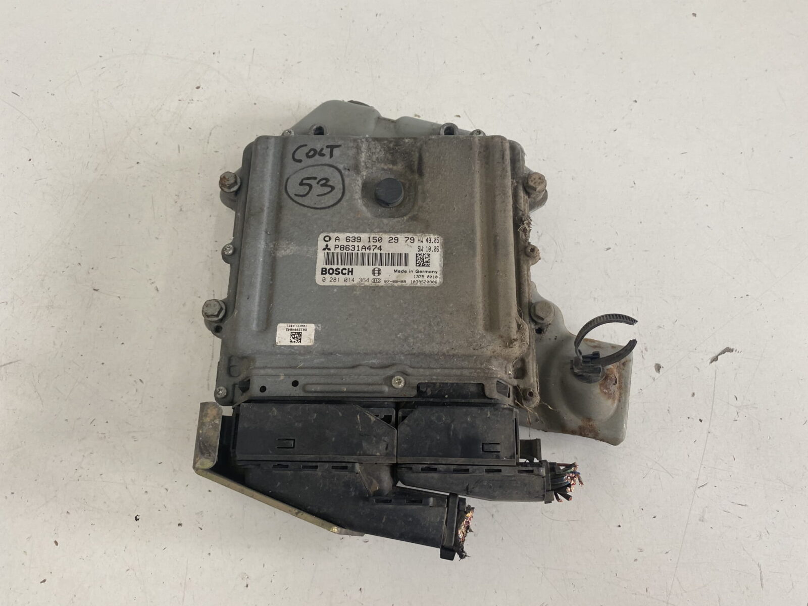 Mitsubishi Colt Sterownik Silnika P8631a474 0281014364