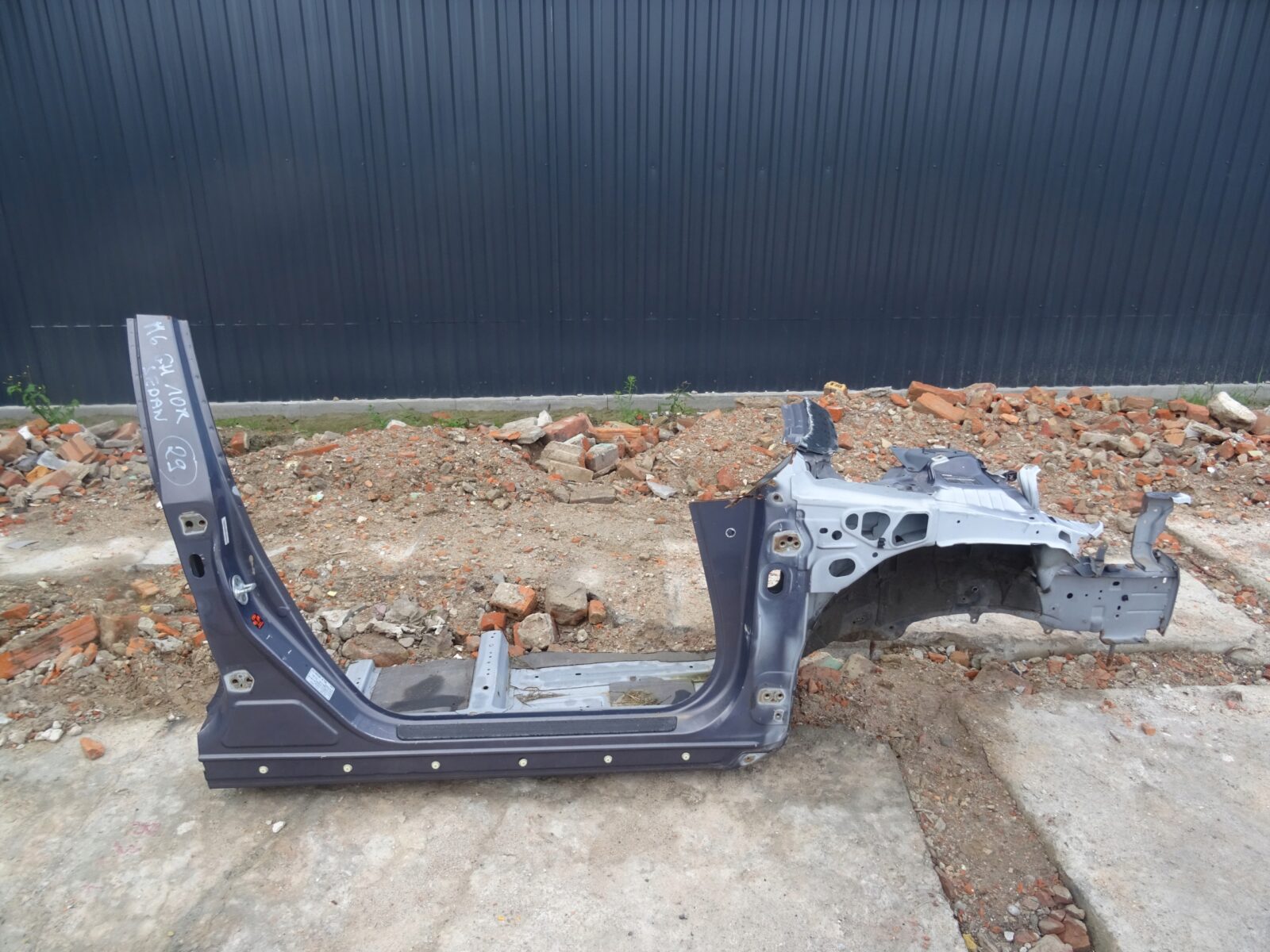 Mazda 6 Gh 2008-2012r Próg Prawy Słupek Podłużnica