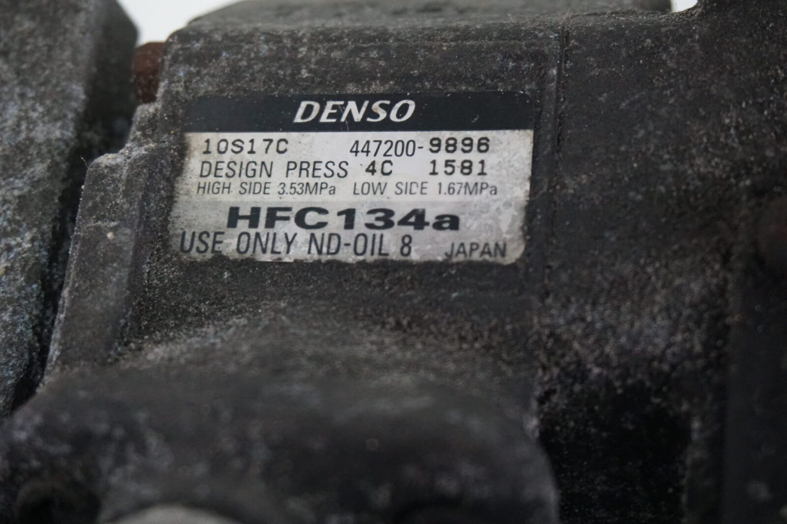 Honda Accord VI Sprężarka Klimatyzacji 447300-7831 - obrazek 5