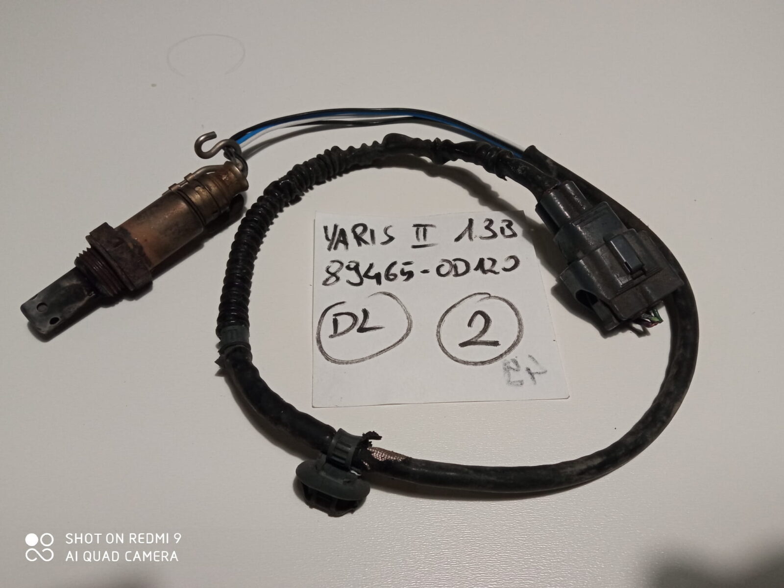 Toyota Yaris II 1.3b Sonda Lambda 89465-0d120