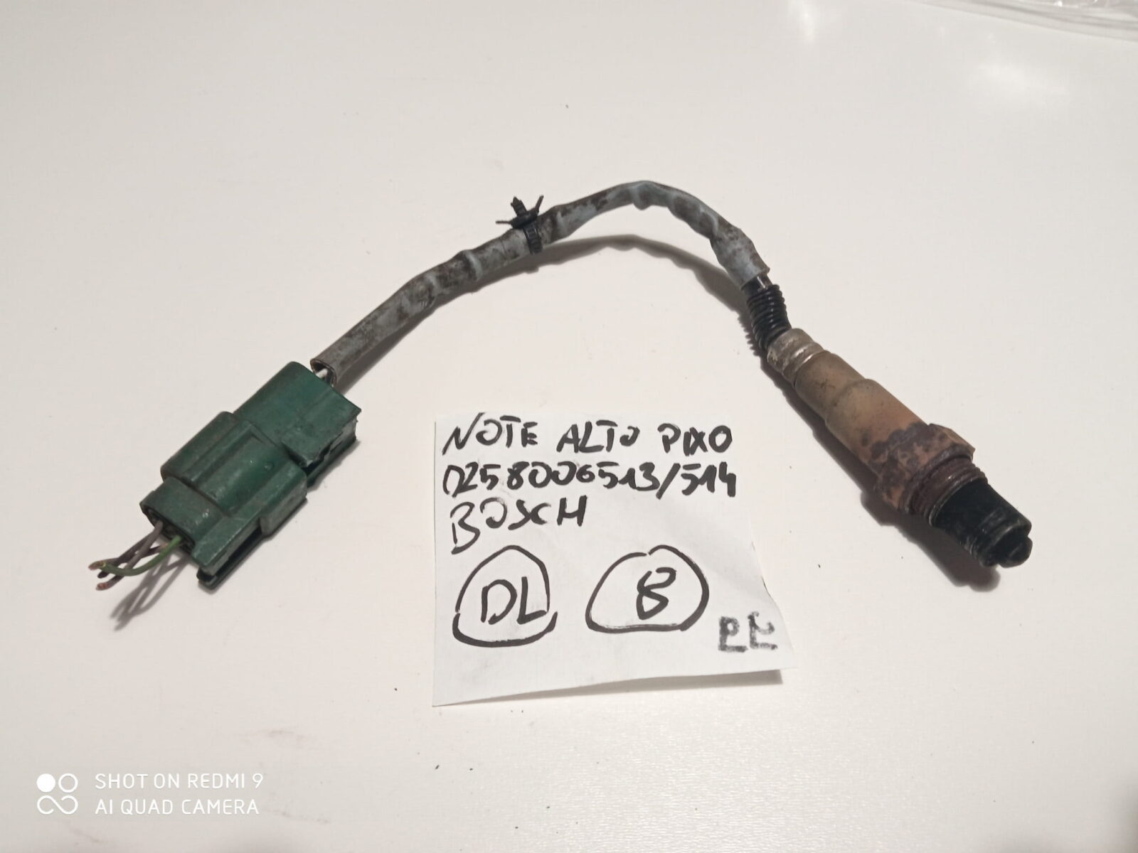 Nissan Note Suzuki Alto PIXo Sonda Lambda Bosch 0258006513/514