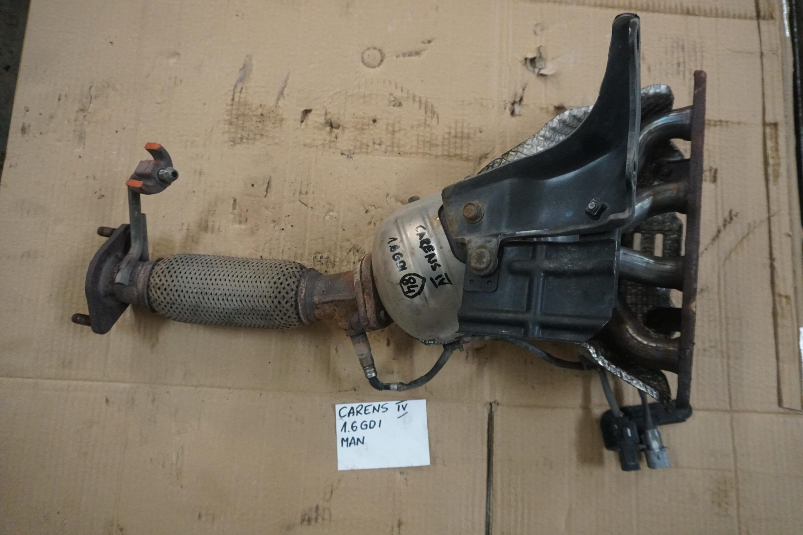 KIA CARENS IV 2013-2016r 1.6GDI KOLEKTOR WYDECHOWY KATALIZATOR 285102BEF1 ; SONDA 392102B410 ; 392102B220