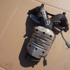 KIA SPORTAGE II 2004-2010R 2.0B G4GC KOLEKTOR WYDECHOWY KATALIZATOR C7F , 2851023AF0 SONDA 3921023710