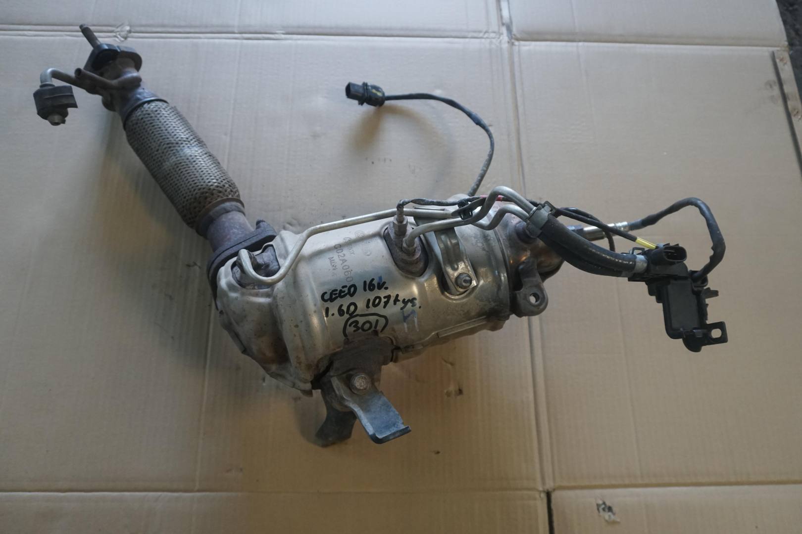 KIA CEED II JD LIFT KATALIZATOR DPF 1.6CRDI C02A060 2016rok CZUJNIK SPALIN