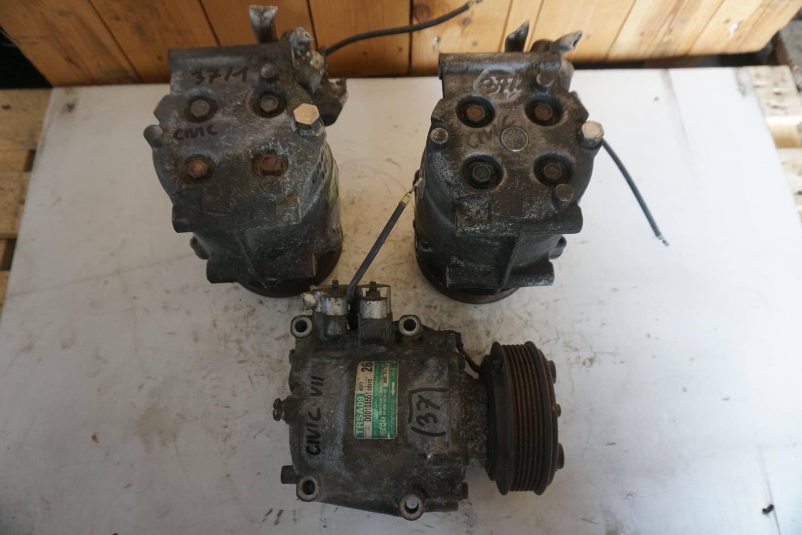 HONDA CIVIC VII SPRĘŻARKA KOMPRESOR KLIMATYZACJI TRSA09 38800-PLA-E02