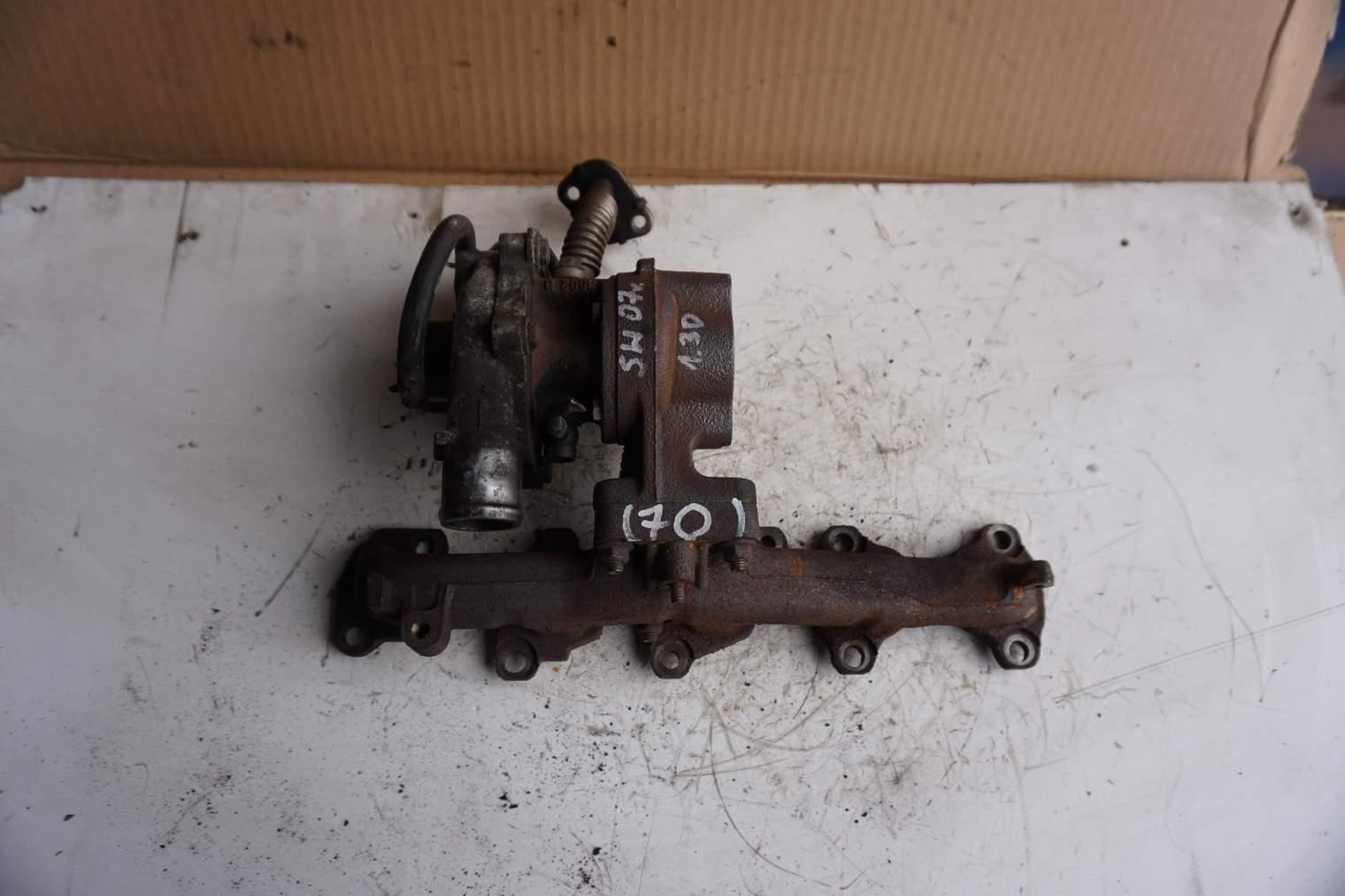 SUZUKI SWIFT MK6 TURBOSPRĘŻARKA 73501344 H6710006774