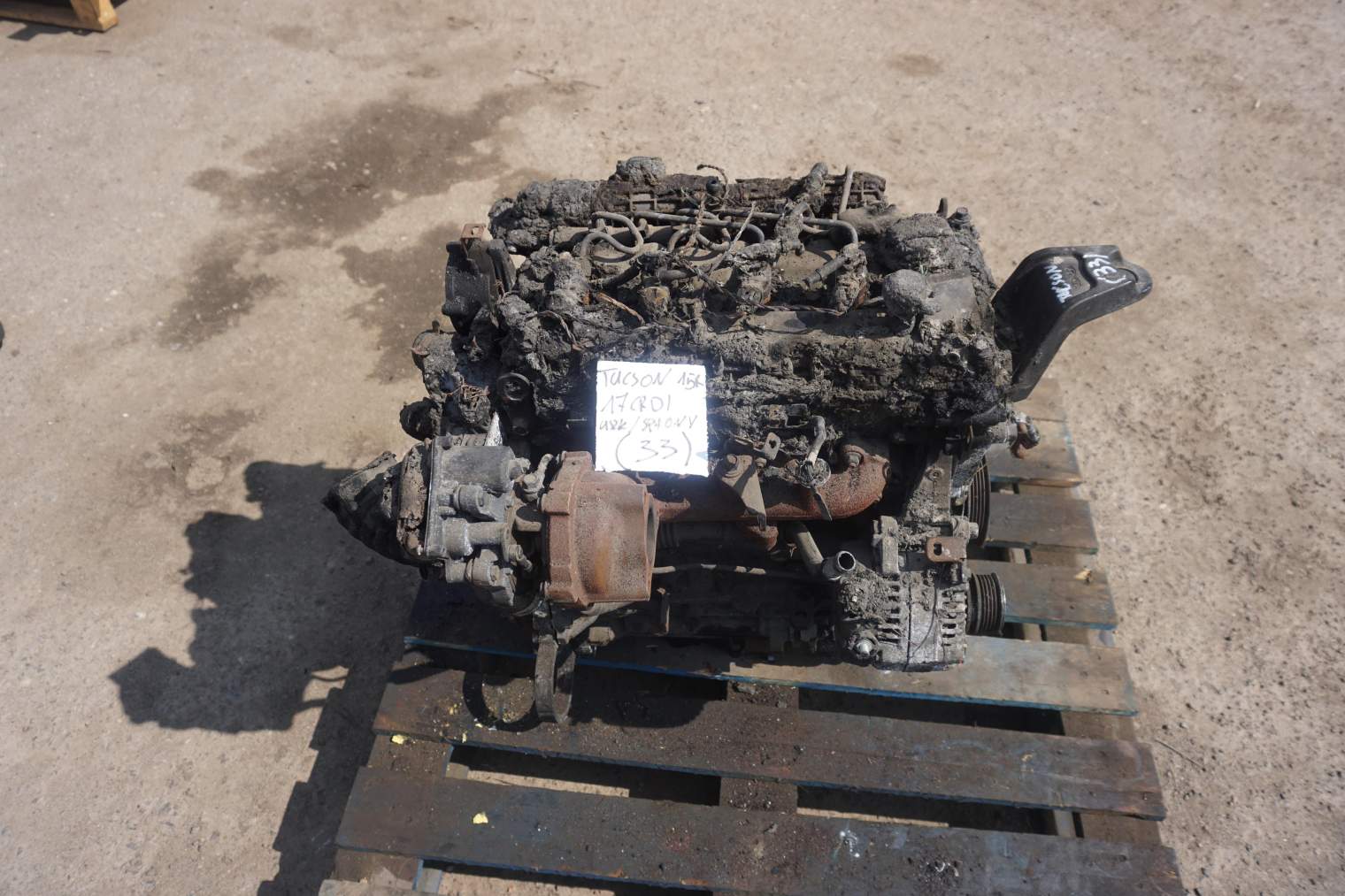 HYUNDAI TUCSON III 2016R 1.7 DIESEL SILNIIK MISKA D4FD