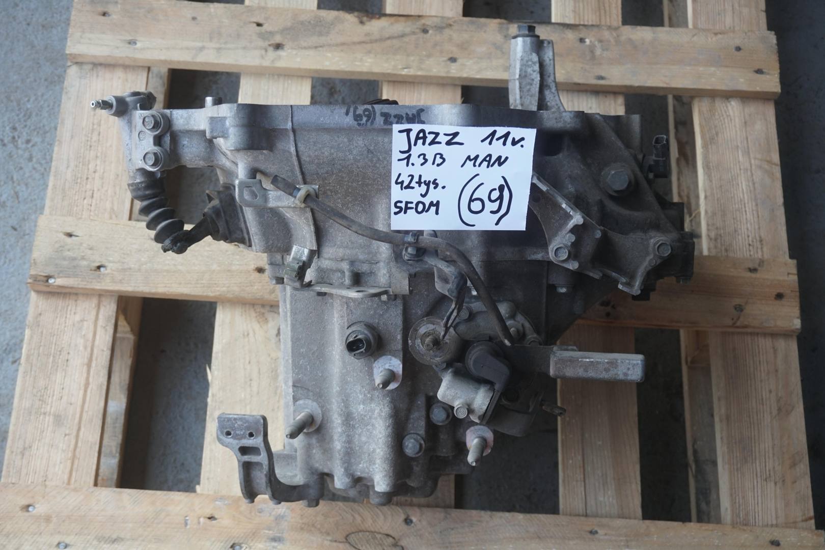 HONDA JAZZ III SKRZYNIA BIEGÓW SF0M NR.69 - obrazek 6