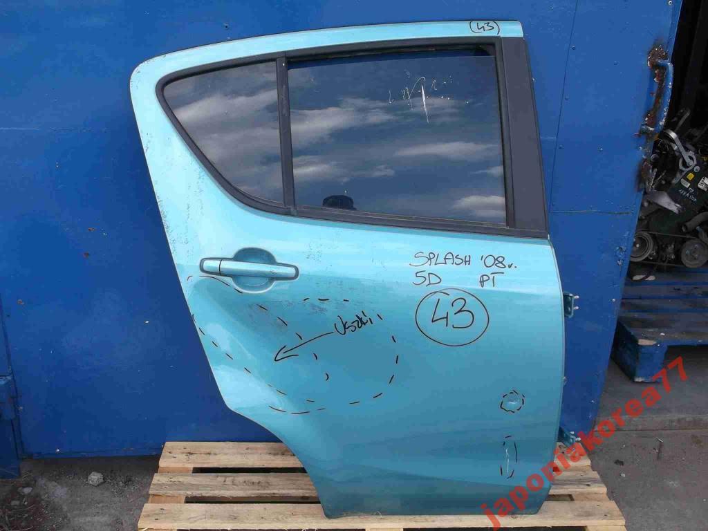 Suzuki Splash 2009r Drzwi Prawe Tylne 68003-51K00