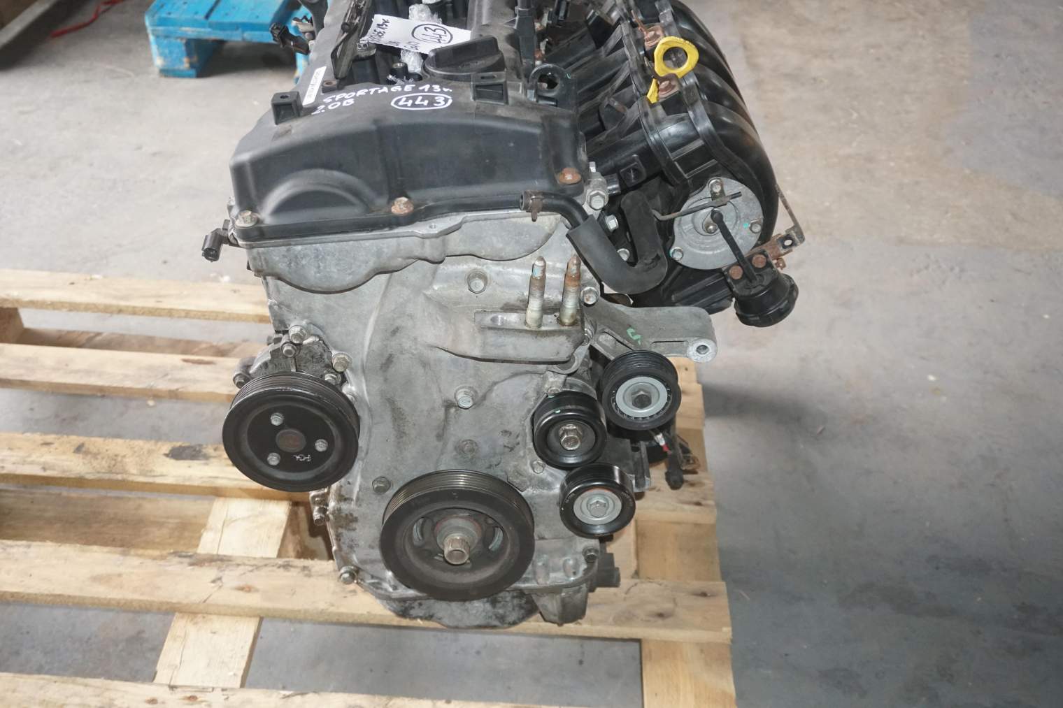 KIA SPORTAGE III SL 2.0B G4KD 4X4 SILNIK USZKODZONY 198X12GS00 BLOK 257Y22GH00 GŁOWICA 221002G051 - obrazek 4