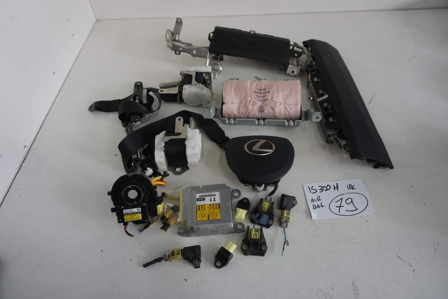 LEXUS IS300H III PODUSZKI POWIETRZNE 89170-53220 89245-30130