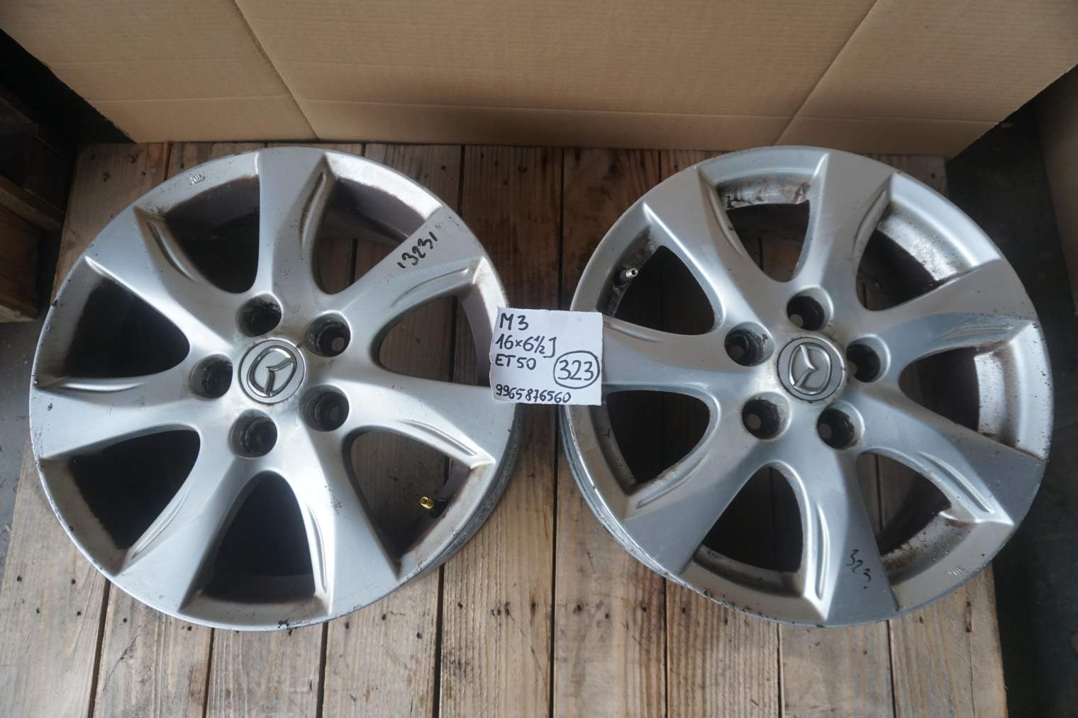 MAZDA FELGA ALUMNIOWA 16x6,5J ET50 5X114,3 9965876560
