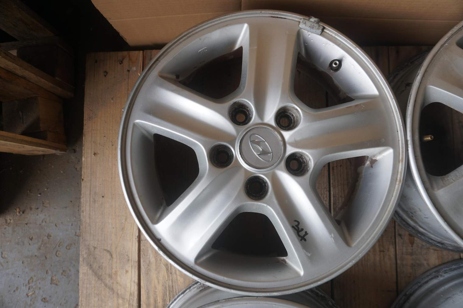 HYUNDAI I30 KIA CEED FELGA ALUMNIOWA 15x5,5J ET44 5X114,3 52910-2L100 - obrazek 11