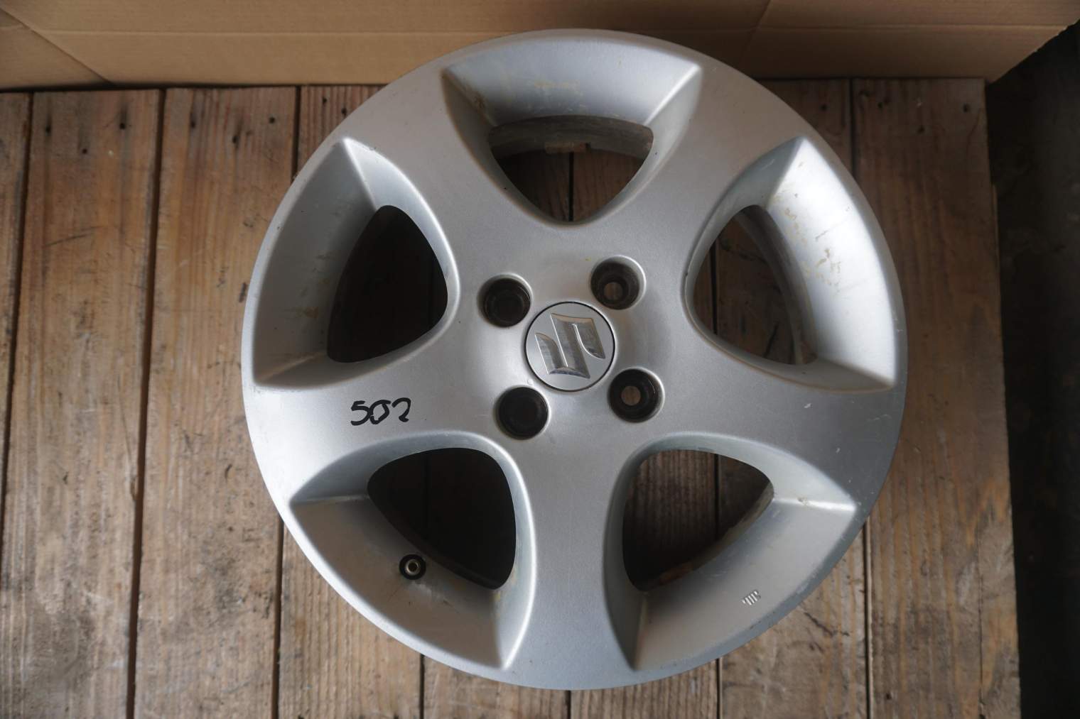 SUZUKI SWIFT MK6 2005-2012R FELGA ALUMNIOWA 15x5,5J ET45 4x100 4321063J4027N