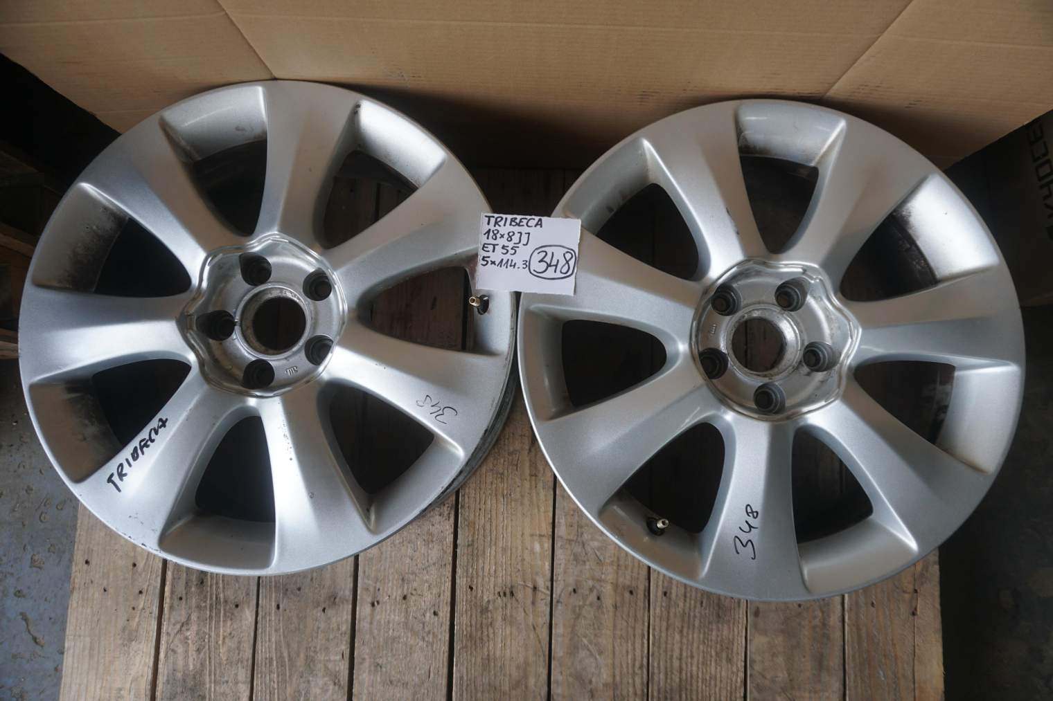 SUBARU TRIBECA FELGA ALUMNIOWA 18X8J ET55 5x114,3 28111XA02A