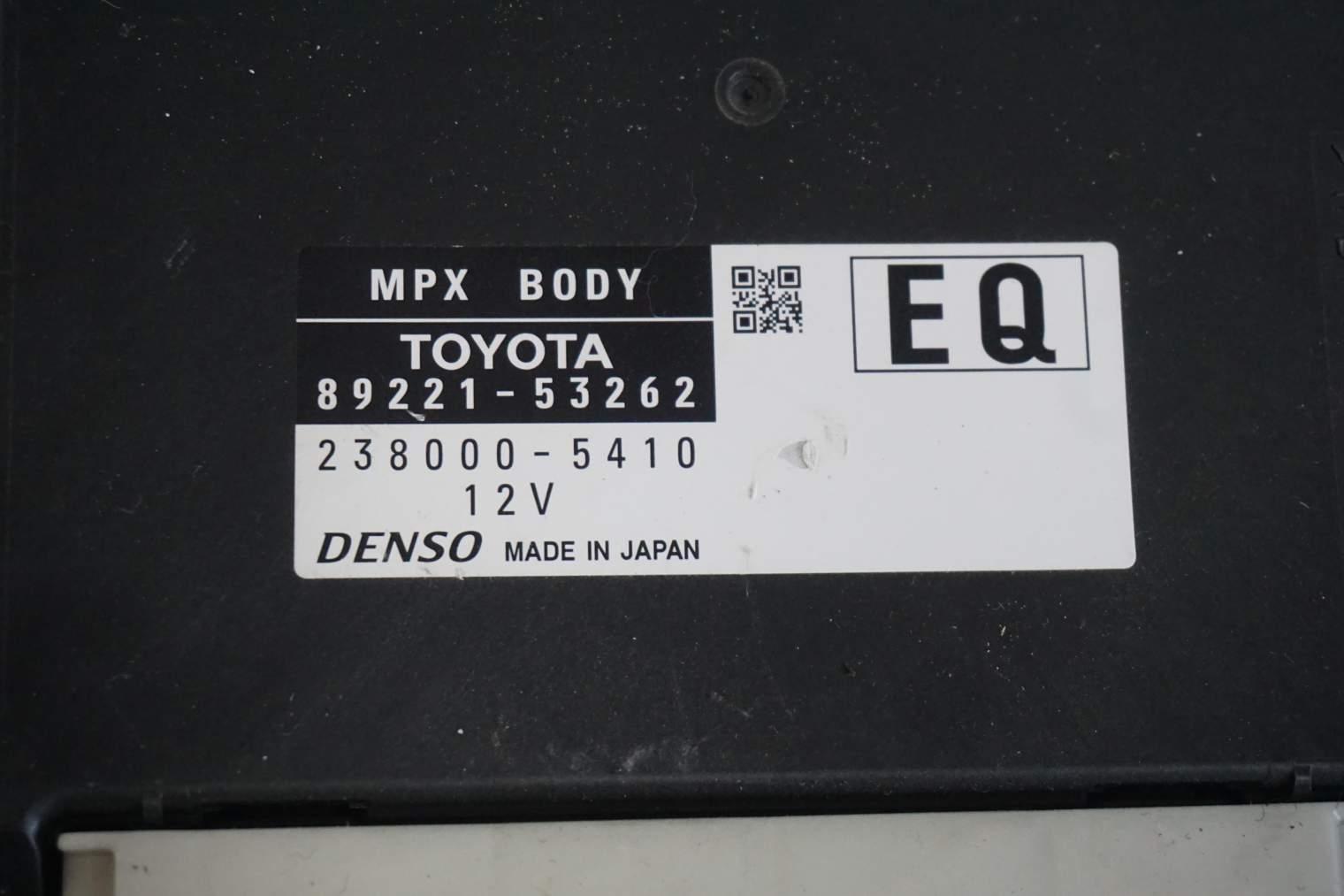 LEXUS IS300H III MODUŁ 89221-53262 82730-53J30 - obrazek 3