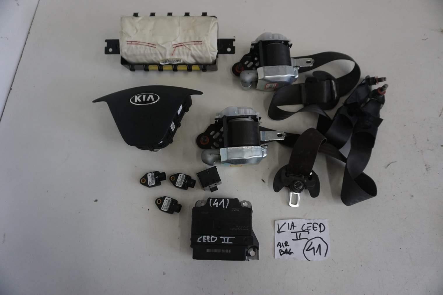 KIA CEED LIFT 2016R AIRBAG PODUSZKA KIEROWCY PASY MODUŁ 95910-A2750