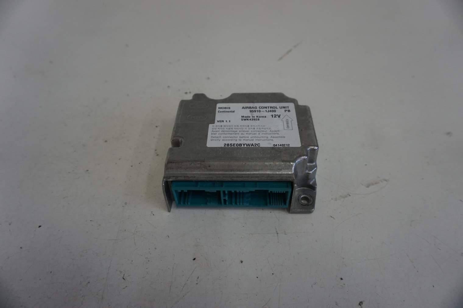 HYUNDAI I20 STEROWNIK PODUSZEK 95910-1J400