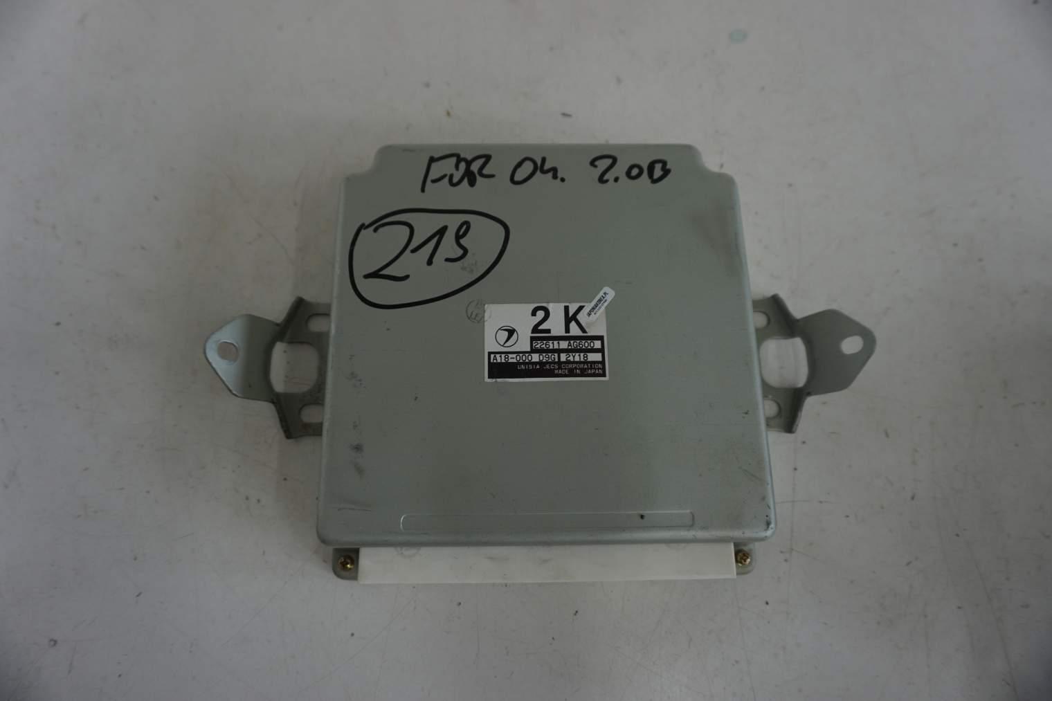 Subaru Forester Sg Sterownik Silnika 22611ag600 Nr.219