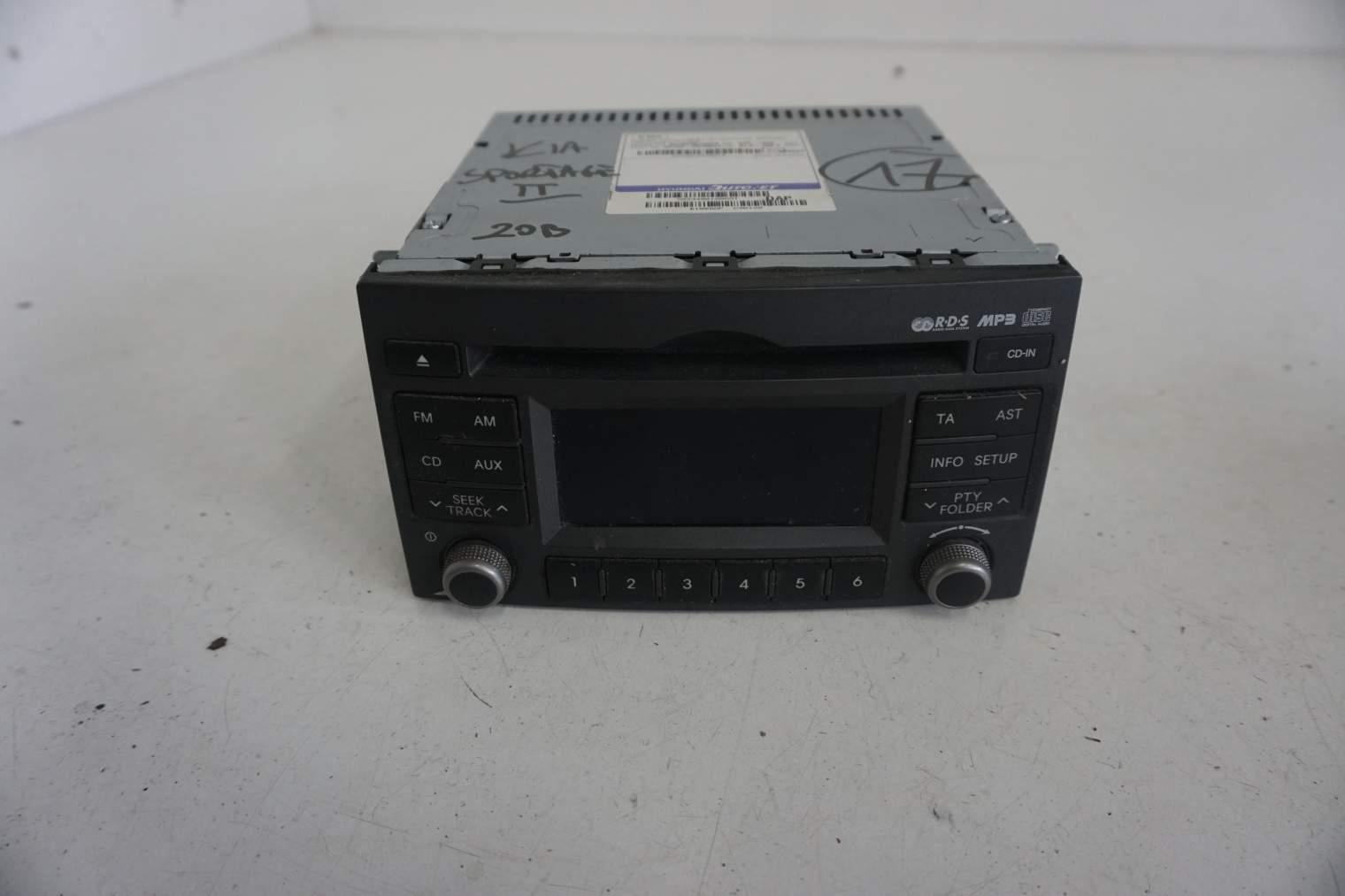 KIA RADIOODTWARZACZ 96160-2G700  96160-2G700T0