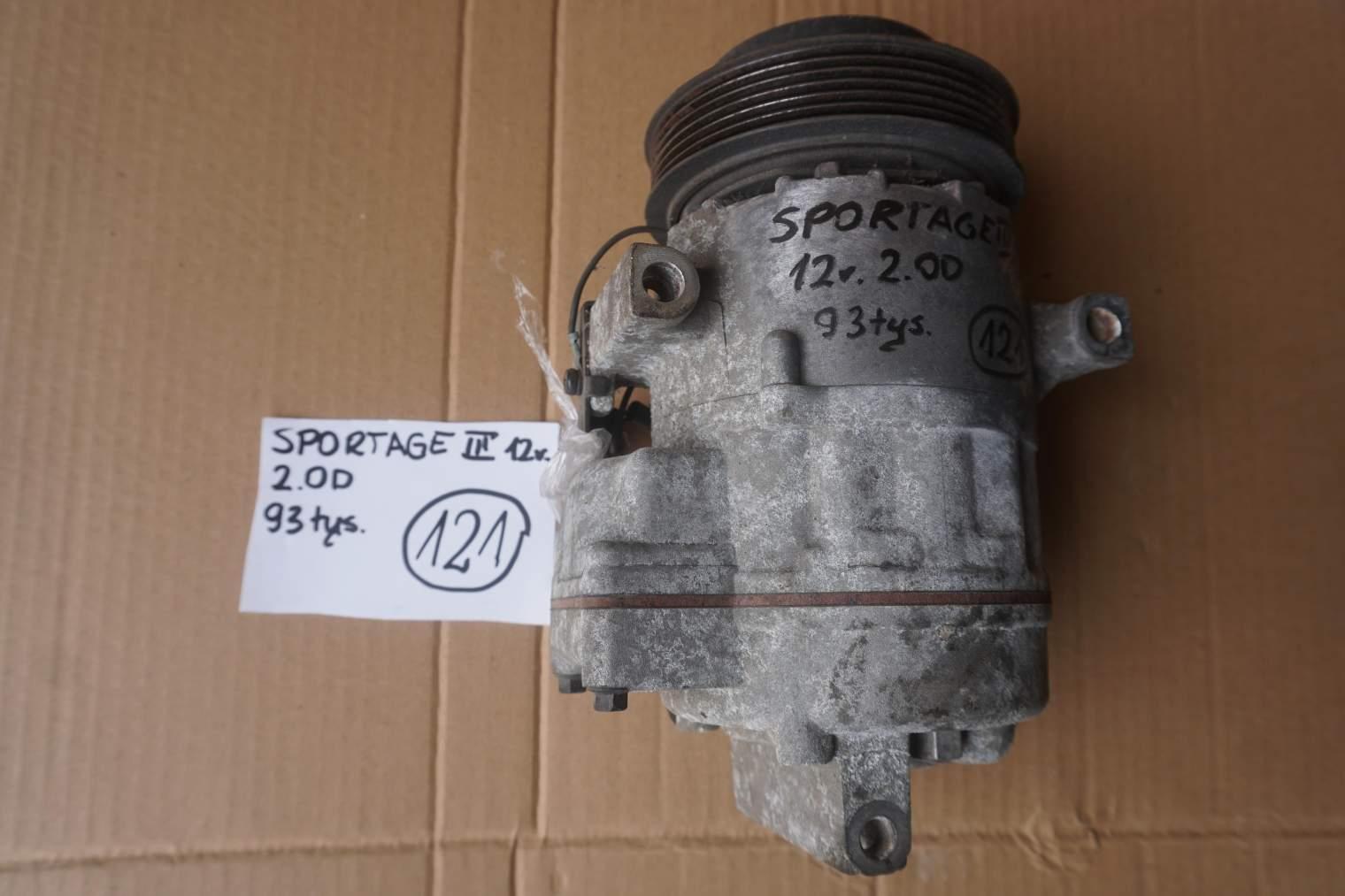 KIA SPORTAGE III SL KOMPRESOR KLIMATYZACJI 977012Y000 ; F500-NE9DB-04