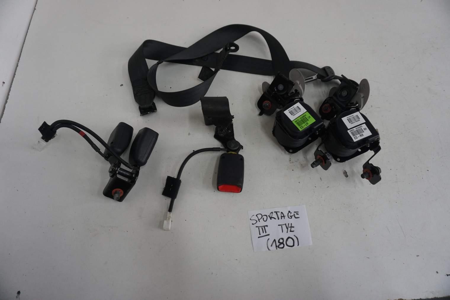 KIA SPORTAGE III PASY BEZPIECZEŃSTWA TYLNE