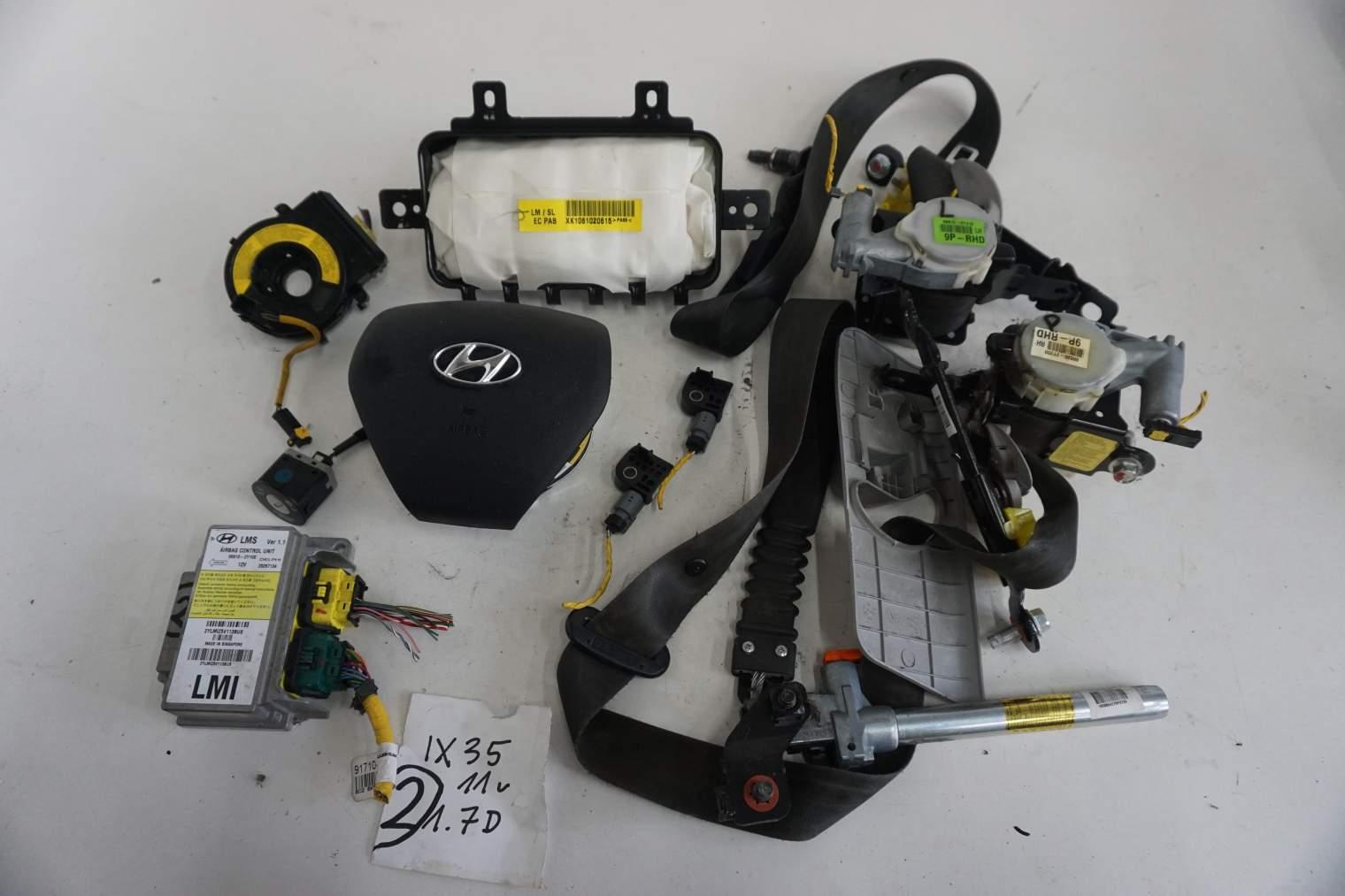 HYUNDAI IX35 PODUSZKI POWIETRZNE 95910-2Y100